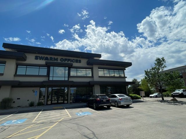 The outside of our office building in West Jordan, Utah