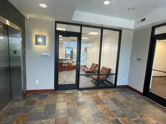 Entrance and lobby area for our building at Utah Commercial Registered Agent LLC